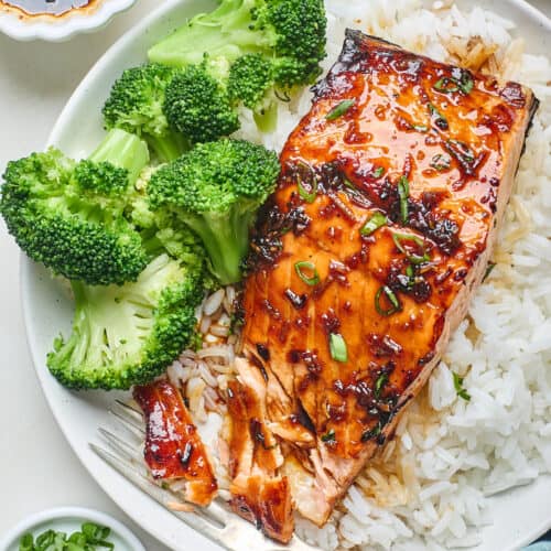 Air Fryer Honey Garlic Salmon