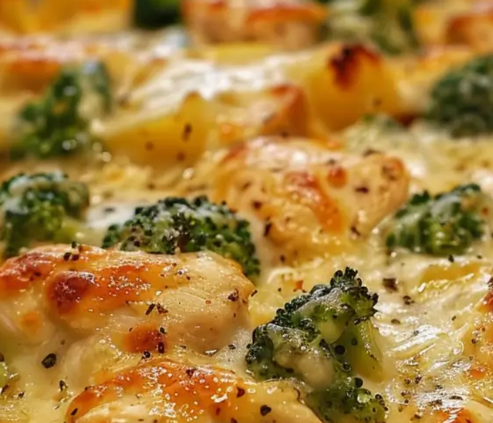 Baked Potato Chicken and Broccoli Casserole: A Comforting One-Dish Wonder