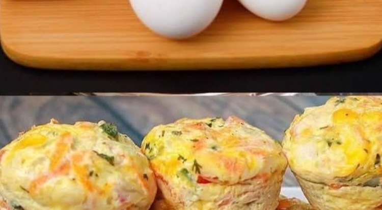 Vegetable Omelet Muffins for Kids Recipe