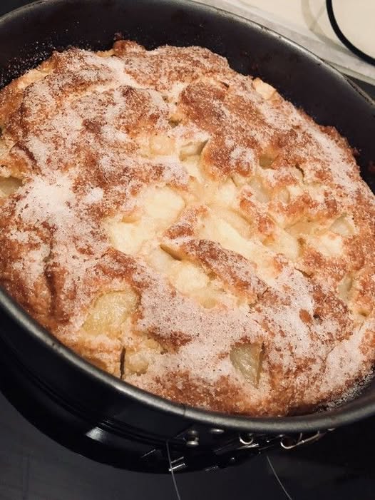 Air Fryer Peach Cobbler