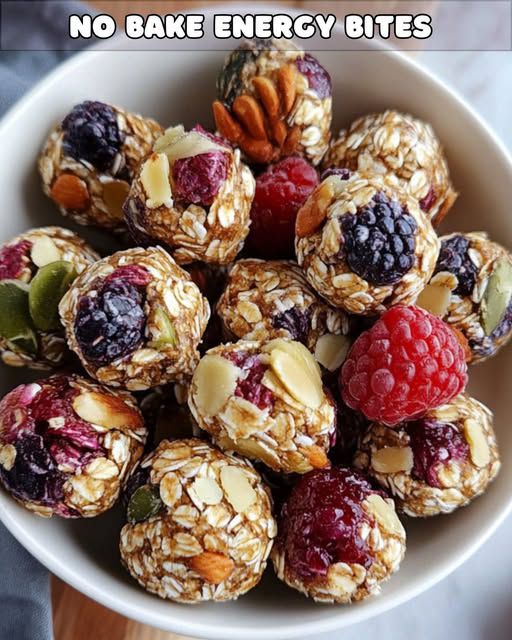 No-Bake Energy Bites