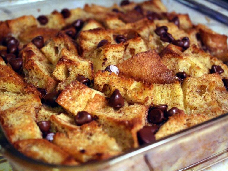 Air Fryer Bread Pudding
