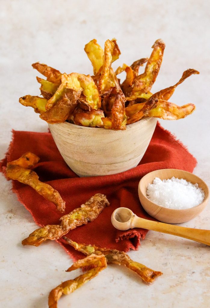 Air Fryer Potato Peel