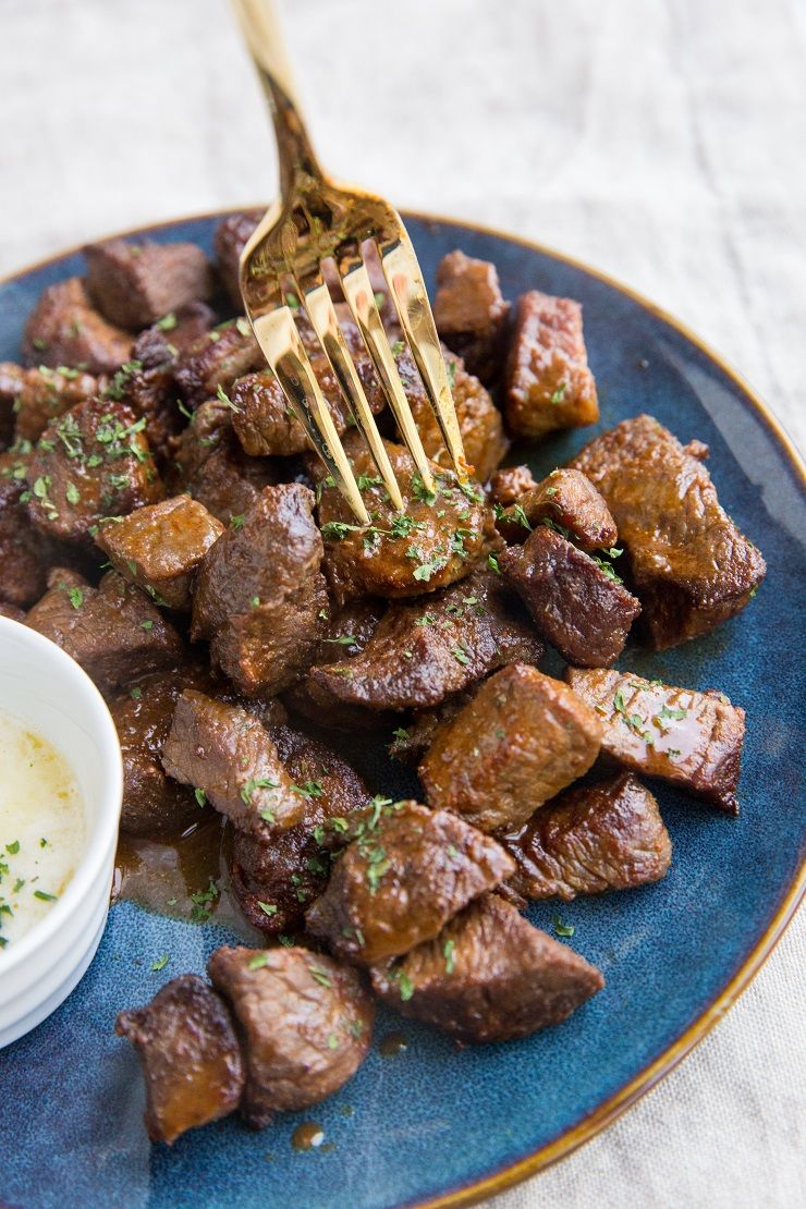 BEST AIR FRYER STEAK BITES