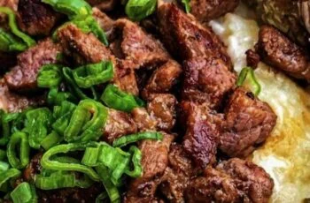 Loaded Baked Potato with Steak Bites