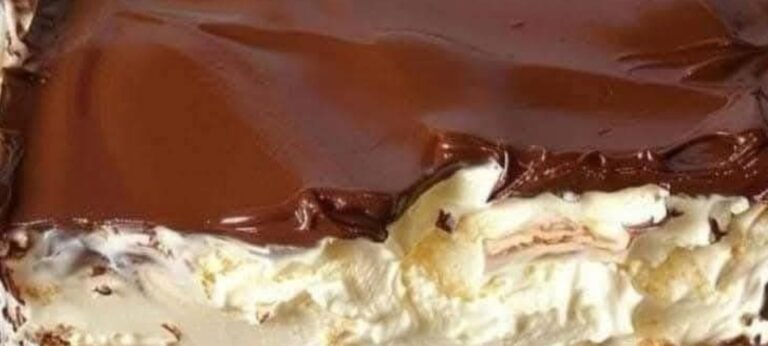 No-Bake Peanut Butter Eclair Cake