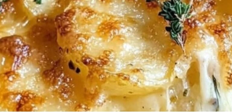 Crispy Parmesan and Gruyere Potato Gratin Recipe