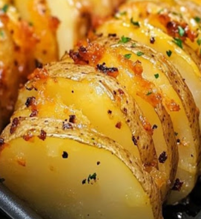 Air Fryer Sliced Potatoes