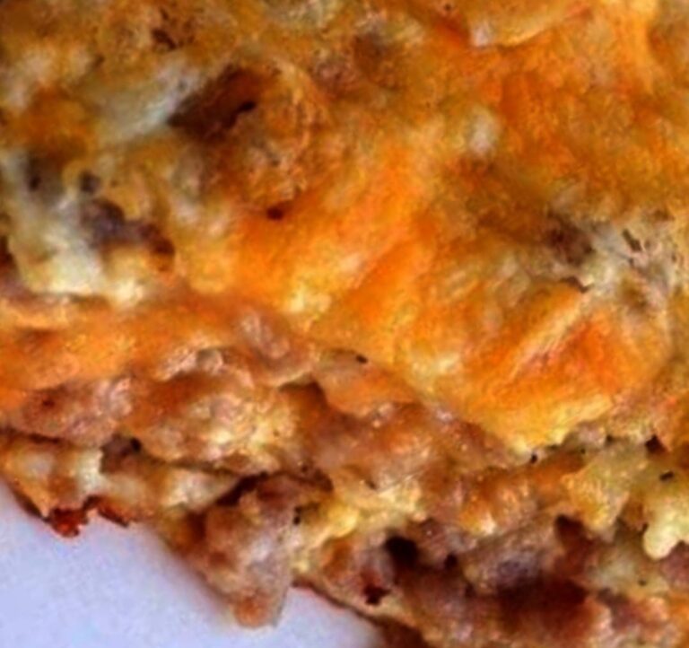 Homemade Sausage Pie