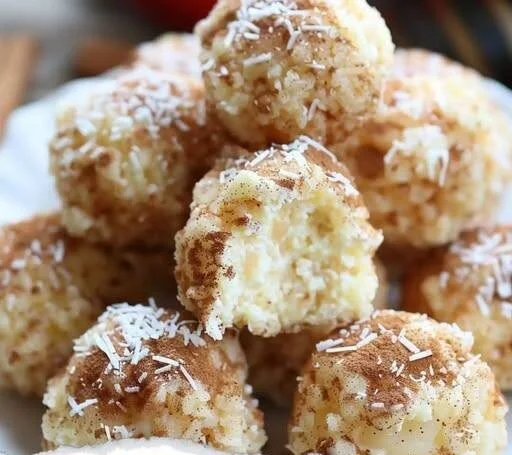 Cinnamon Apple Cottage Cheese Bites