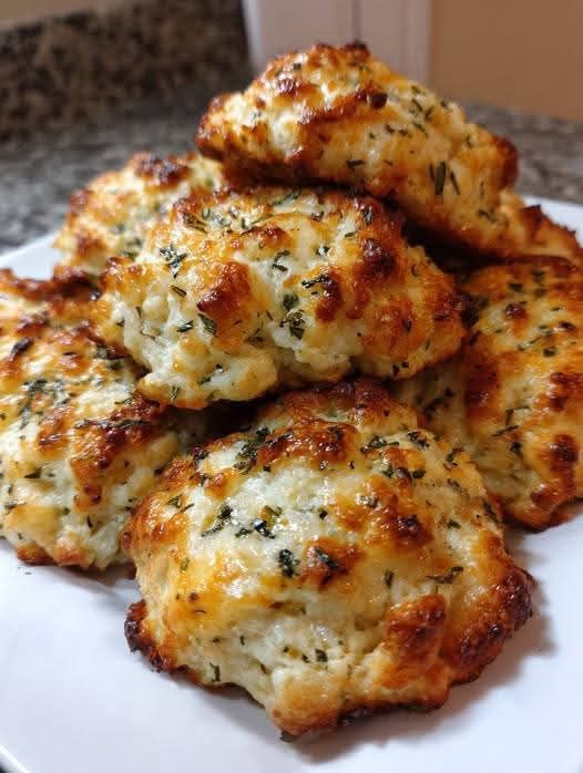 Garlic & Herb Cottage Cheese Biscuits