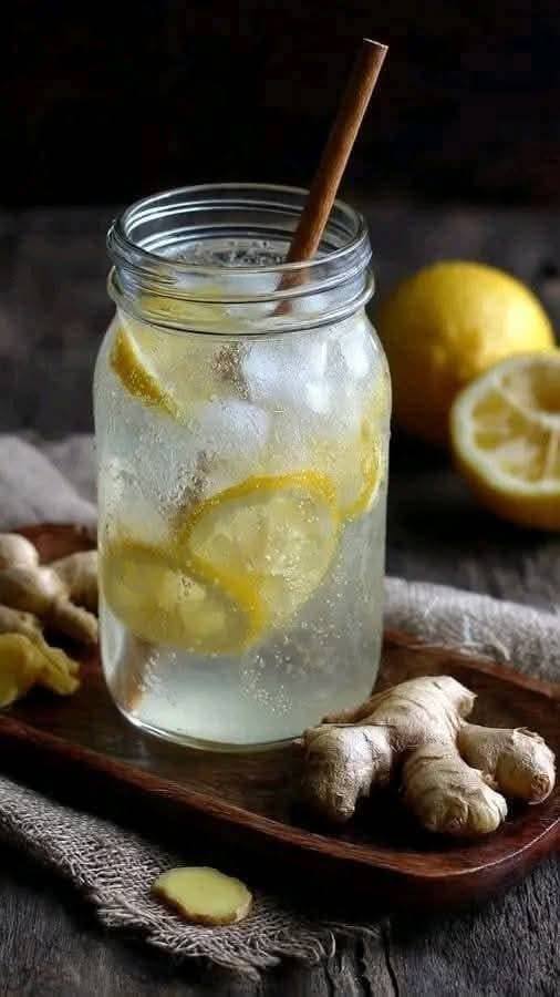 Ginger Lemon Detox Water