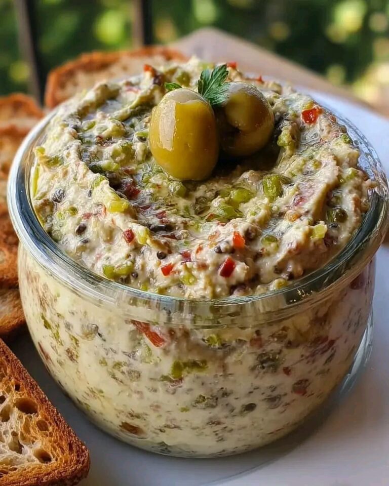 Green Olive Dip – Creamy, Tangy & Flavorful