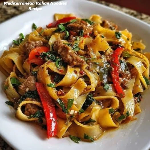 Mediterranean Italian Noodles Recipe