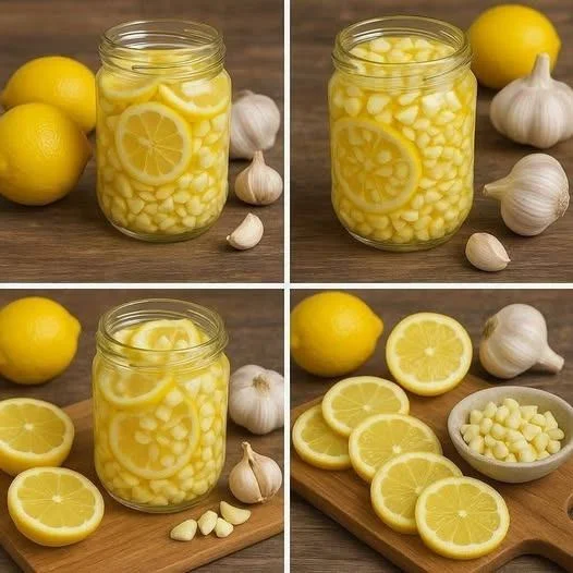 Mediterranean Lemon–Garlic Infusion